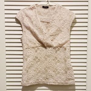 Vintage lace boho top